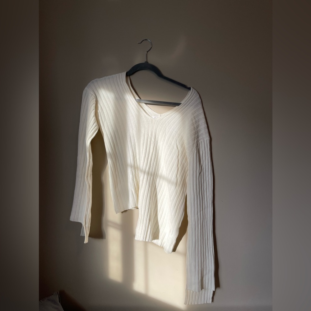 HELMUT LANG Cream Sweater